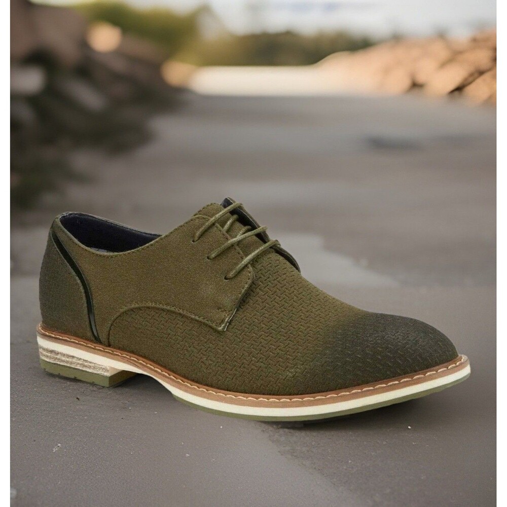 XRAY Men's The Deane Casual Derby Olive Size 7.5